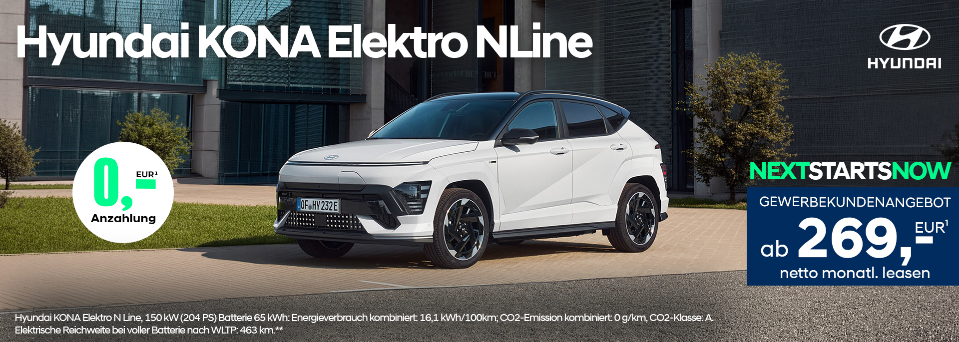 Hyundai KONA ELEKTRO N-Line – Power Leasing