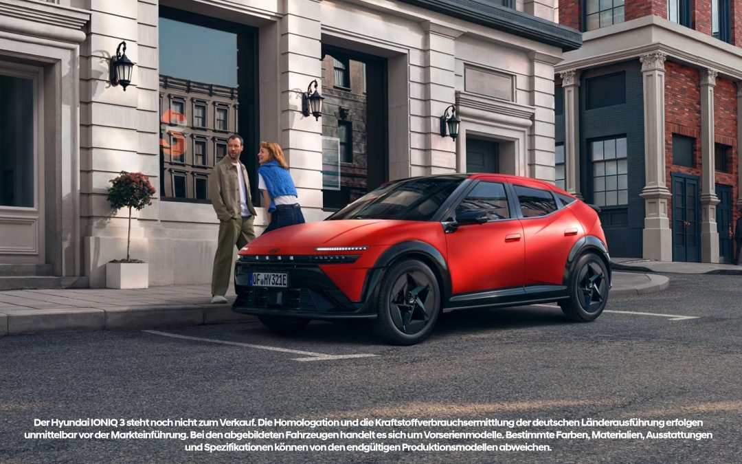 Hyundai Weltpremiere  auf der Milan Design Week – der neuen IONIQ 3!