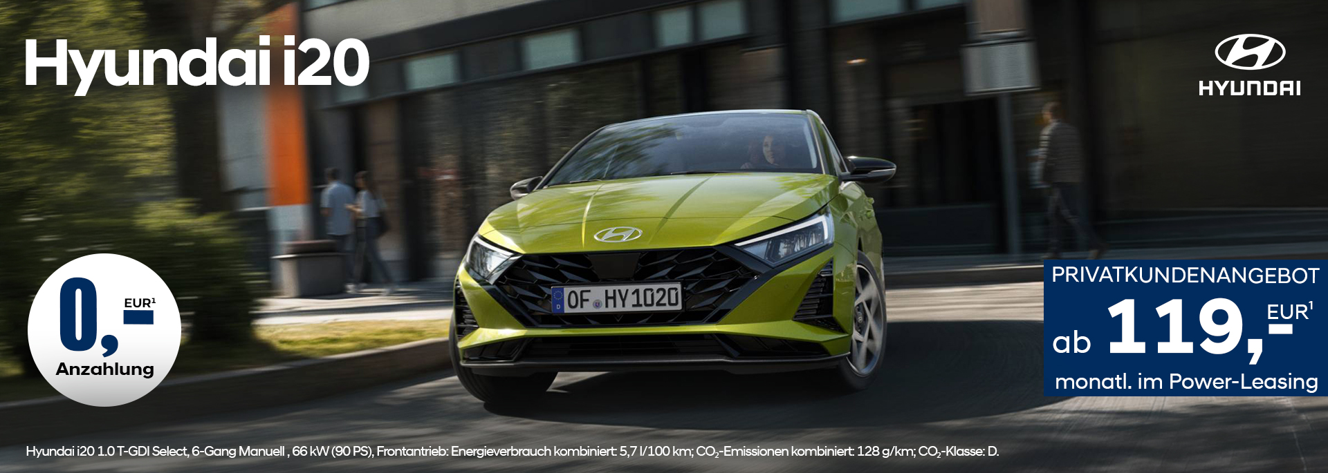 Entdecken Sie jetzt den Hyundai i20.